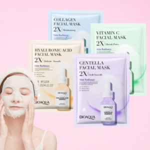 MASCARILLA FACIAL 2X BIOAQUA