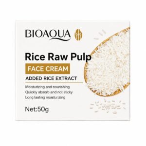 Crema Facial Bioaqua con pulpa de Arroz